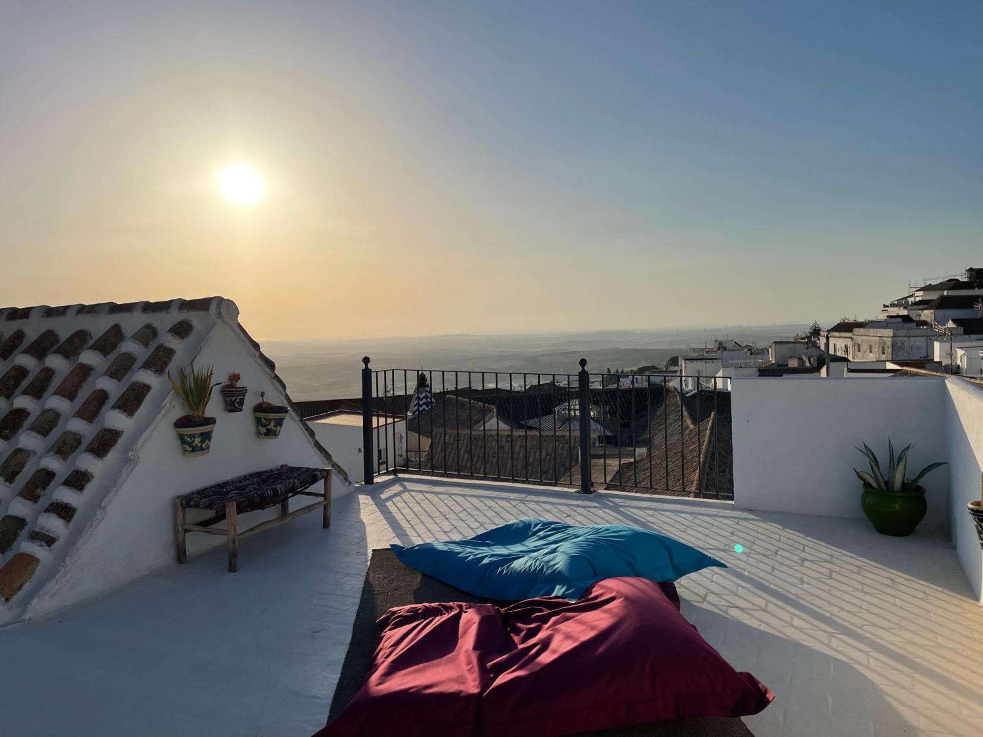 Bed and Breakfast Casa Antigua - Terraza Con Vistas Al Mar Medina-Sidonia Exteriér fotografie